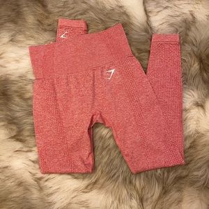 Gymshark Vital Seamless Leggings - Pink Marl XS